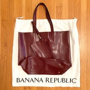 Banana Republic Ashbury Tote in Leather